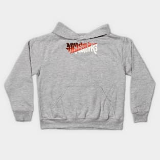 Helsinki Lettering Kids Hoodie